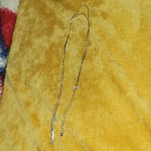 Lauren Conrad Silver Diamond Necklace